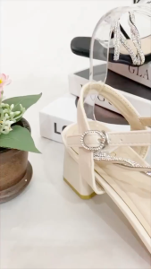 Genny Sepatu Heels Wanita Tumit Tahu 5 CM 0224098