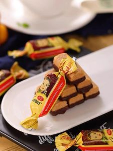 Russian Chocolate Candy Sesame Peanut Nutty Snacks Leisure Gifts Big Head Doll Love Lily Sweet Sugar Free Shipping from Russia