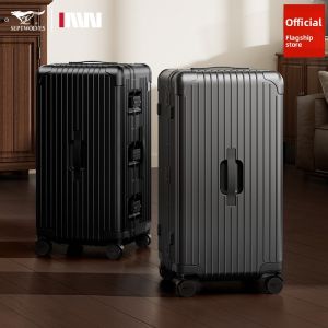 SEPTWOLVES | Aluminum Frame Password Lock Travel Case 24 Inches