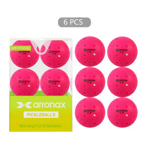 Professional Pickleball Outdoor 40 Holes PE Roll Plastic Competition Ball Arronax Pique Ball Fitness Sports Equipment