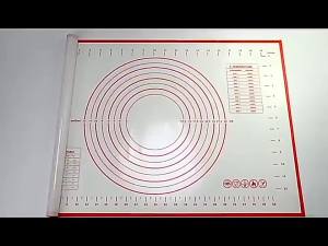 Thảm Nướng Bánh Silicon Nhào Bột Miếng Lót Thân Thiện Với Môi Trường Dụng Cụ Nhà Bếp Cho Bánh Pizza Nấu Nướng Di Động Máy Nướng