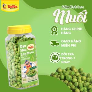 Combo 2 Hũ Đậu Hòa Lan Muối Tân Tân Hương Vị Nguyên Bản 190g/hũ
