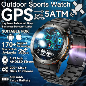 2025 New T-Rex 3 Outdoor Military SmartWatch Men Infrared light GPS Trackr IP68 NFC Bluetooth call Health monitoring Sport watch