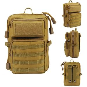 Tactical Multifunction Pack Travel Pouch Molle Hip Waist EDC Bag Wallet Purse Phone Holder Bags Camping Hiking Hunting Fanny Bag