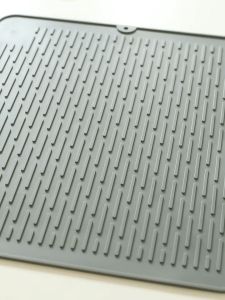 Art Living Silicone Dish Drying Mats for Kitchen Rubber Dish Drainer Mat Washable Heat Resistent Dish Mat SG Stock