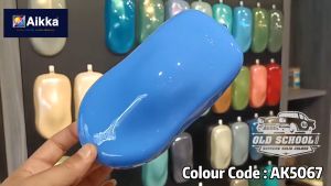 AIKKA AK5067 Award Blue | Solid Series | Automotive Candy Color 2K Car Paint Motor Aerosol Spray Cat Bancuh Kereta DIY