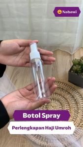 Botol Spray Kosong 250ml Wudhu Refresher Perlengkapan Haji dan Umroh