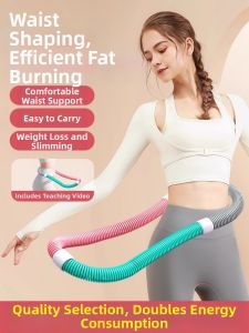 JIFANPAUL | Abdominal Exercise Hula Hoop for Weight Loss and Waist Reduction