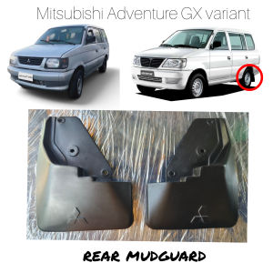 Mitsubishi Adventure GX variant Rear Mudguard (fiberglass)
