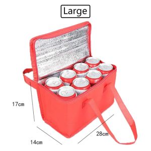 EELHOE | New Outdoor Cooler Box Portable Thermal Insulated Cooler Bag Camping Foods Drink Bento Bags BBQ Zip Pack Picnic SuppliesAcc