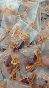 Trà đông trùng hạ thảo tứ vị mix long nhãn táo đỏ kỷ tử (sấy thăng hoa)