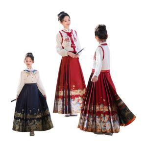 MPW | Childrens Hanfu Dress Set 2025 Spring-Autumn New Style