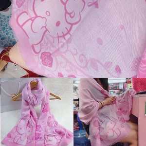 kerudung hello kitty