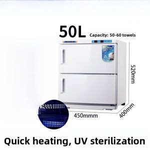 Small Electric Heating Towel Cabinet for Beauty Salon And Hairdressing Shop Steam Sterilization Machine Towel Warmer