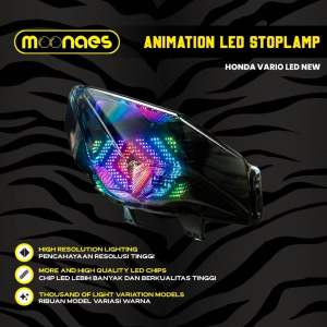 Stoplamp Vario 125 150 New Led Stop Lampu Vario 125 150 New Led Lampu Stop Animation Led Original Moonaes