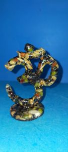 Navadhanyam Aum Hindu symbol for dashboard decorations