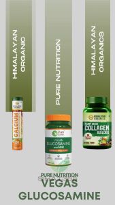 Pure Nutrition Natural Joint Support Pills | Glucosamine & MSM Complex for Reduced Inflammation & Mobility | 1500mg 60 Tablets