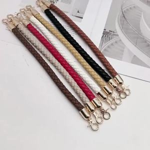 EELHOE | DIY Style 30cm Braided PU Leather Strap for Replacing Handbag Shoulder Handles