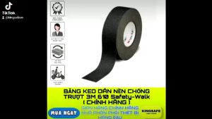 BĂNG KEO DÁN NỀN CHỐNG TRƯỢT 3M 610 SAFETY-WALK CHÍNH HÃNG ( 1 CUỘN )