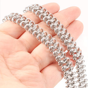 Stainless Steel Three-Dimensional Handmade Chain for DIY Jewelry Accessories