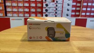 Hikvision 2MP 2 Megapixel ColorVu 24Hour Color IP67 Outdoor Analog Bullet CCTV Security Camera 20m Mic DS-2CE10DF3T-FS