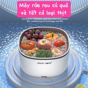 Máy rửa rau củ quả và tất cả loại thịt tiệt trùng khử trùng hiệu smart home