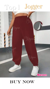 Plus size jogger pants jogging pants sweat pants large xl 2xl 5xl women and men cotton brass (JOGGER)