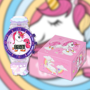 Sanrio Hello Kitty Kids Electronic Wristwatch Toy Girls 3 Years Glowing Music Tell Time Only Toddler Baby 6 Silicone Strap