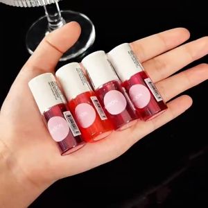 FAFAMOON Cheek & Lip Tint Waterproof And Sweatproof Long-Lasting Makeup Eyeshadow Liquid Lip Stick Non-Stick Cup