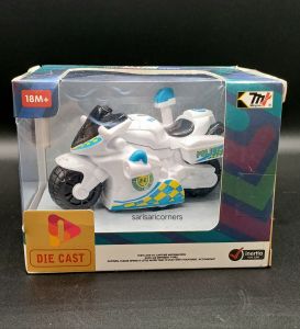 ALLOY TOY CAR SERIES - POLICE MOTORCYCLE