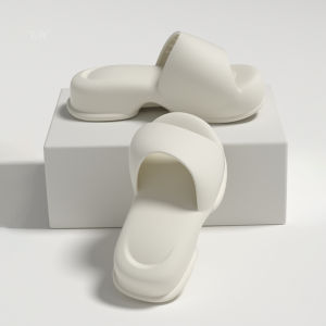 MONLEYTA | Thick Bottom EVA Slip-On Slippers Womens Indoor Home Anti-Slip Deodorant Silent Summer Flats Flat Heel Casual Slipper