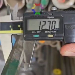 As segi enam 12.7mm (1/2 inch) stainless steel 304