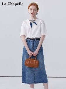 Áo Thun Tay Ngắn Cổ Tròn Thời Trang Nữ Đi Làm Mới Cao Cấp Phong Cách Hàn Quốc Cotton 100% Mùa Hè Màu Trơn