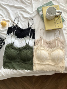 Áo Ngực Ren Gợi Cảm Mùa Xuân Hè Mới Dành Cho Nữ Áo Ngực Kiểu Pháp Có Đệm Ngực Áo Ngực Dây Đeo Vai Áo Ngực Lót Cotton