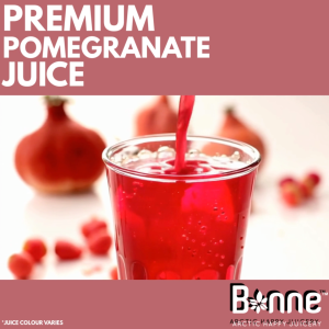 Bonne Finland Pomegranate Juice 1L | Antioxidant Finnish Juice | No Preservatives No Artificial Additives Halal