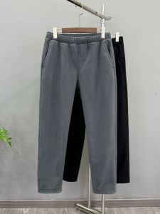 Quần Nỉ Dày Ấm Áp Thường Ngày Cho Nam Mùa Đông Quần Nỉ Dày Ấm Áp Quần Dài Ống Đứng Thể Thao Quần Dài Đa Năng