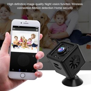 【HOT】Home Wireless Camera Compact HD Night Vision Surveillance Square Motion Camera