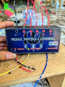 Modul Matrix 5ch 12/24 Volt - Modul matrix Lampu tembak/laser/biled