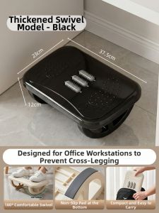 youqin | Desk Footrest Adjustable Leg Support Foot Stool