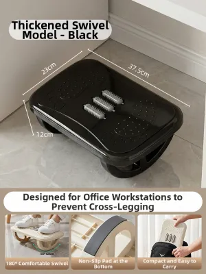 youqin | Desk Footrest Adjustable Leg Support Foot Stool