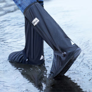 Waterproof Shoes Coat for Rain Adjusting Tightness Non Slip and Reusable Motorcycle Rain Boot Shoes