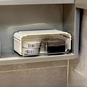 Bathroom Mirror Cabinet under Storage Box Hanging Drawer Style Small Size Cosmetics Organizer Shelf Toilet Paper Holder