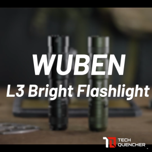 Wuben L3 Flashlight - 3000 Lumens - Powerbank Mode - USB-C Fast Charging 18W - 4800mAh Battery -IP68