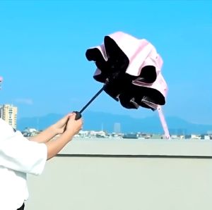 UV Sunscreen Umbrella Anti-ultraviolet Umbrella Typhoon Resistant Sunny Umbrella Folding Umbrella