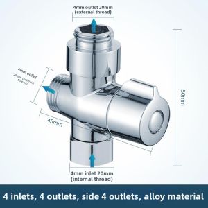 WEVOLA | Full Copper Fast Open Diversion Valve