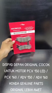 Original AHM Dispad Depan Original PCX 150 LED / PCX 160 / ADV 150 / ADV 160 KRE KD398