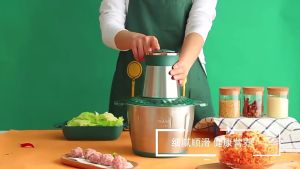 KItchen Meat Grinder 2L/3L Large capacity Tainless Steel Electric Food Chopper Grinder Mixer Mincer Masher Shredder Juicer