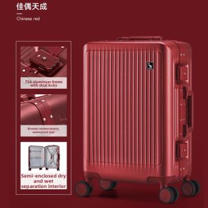 Oiwas | Red Wedding & Travel Suitcase Carry-on