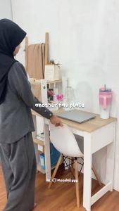 PIRA - FELIX DK80 Meja Kerja / Meja Belajar dengan Rak Buku