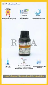 Larutan Lugol / Lugol Solution / Reagen Lugol / Larutan Iodine / Larutan Uji Amilum 1% - 5% 100 - 500 mL